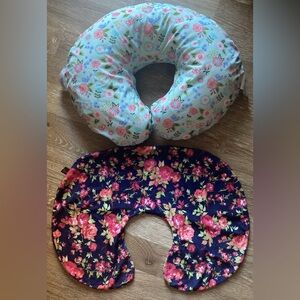 Boppy nursing pillow and 2 covers